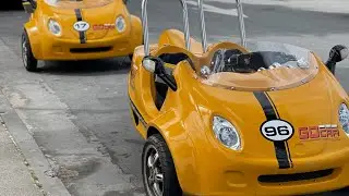 Exploring Monterey in the Cutest Yellow GoCars! 🚗💛 #monterey #californiatravel #gocar #fundayout 