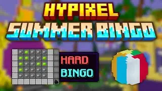 Hypixel Summer Update! Finishing HARD Bingo!