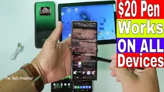 Galaxy Note Vs LG V60 Vs Tablet | A Stylus That Works On ALL DEVICES !!!