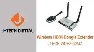Wireless HDMI Dongle Extender (Model: JTECH-WDEX-50M2)