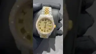 36mm Bust Down Rolex😮&zwj;💨💎 #shorts #bustdownrolex