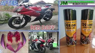 CAT ULANG YAMAHA R15 RED DOFF/ MERAH DOFF