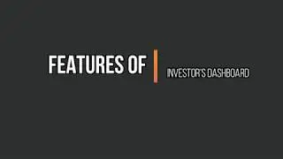Features and Benefits of Investor Dashboard of ICO Platform by HashCash Consultants