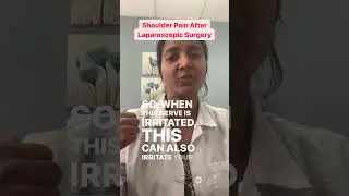 Shoulder pain after laparoscopic surgery😥Dr Madhu Bagaria🩺Endometriosis Excision Gynecologic Surgeon