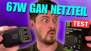 Nie wieder Kabelsalat! 🔌 Minthouz 67W GaN Charger RY-U67E im H&auml;rtetest