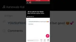 Aanewale Kal song short cover by Yousuf Rock 😍