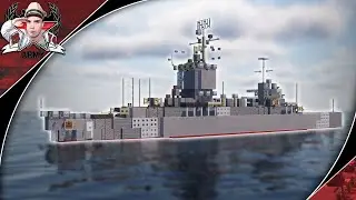 Minecraft: Cold War USS Long Beach | Long Beach-Class Guided Missile Cruiser Tutorial