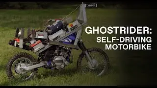 GhostRider Self-Driving Motorbike Test