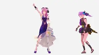 【手押し相撲】奏みみ VS 朝ノ瑠璃【対決してみた】