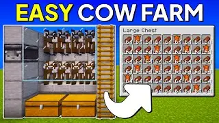 Minecraft Cow Farm 1.21