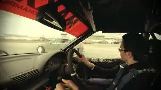 Joshua Phillips twinning at Norfolk arena drift day