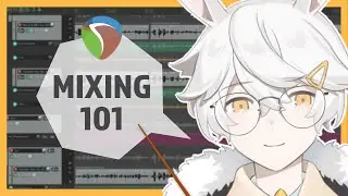 Produce a cover! Bunny Vtuber Teaches You Mixing 【Tsunderia】