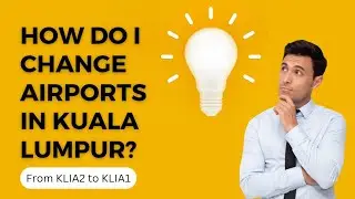 How to transfer from KLIA2 to KLIA1 for international flights #KLairport #kualalumpur