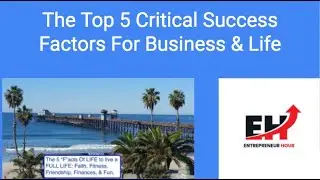 Top critical success factors #Success #ManagementTraining #Entrepreneur #bitcoin