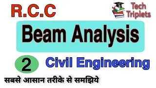 Analysis of RCC beam. Under reinforced, balanced and over reinforced section. Civil engineering