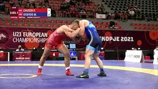 1/8 GR - 97 kg: P. CHUDZIK (POL) v. M. IOSIFIDIS (GRE)