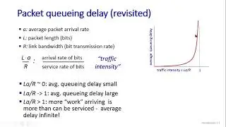 Packet Loss, Delay, Throughput