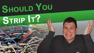 Стоит ли зачищать провод THHN на медный лом?