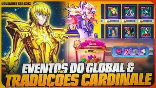 ♓🔥 EVENTOS E NOVIDADES DO GLOBAL COM SURPRESAS E TRADUÇÕES INICIAIS DO CARDINALE DE PEIXES! 🔥♓