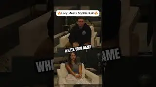 Lacy meets Sophie Rain for the first time #faze #lacy #sophierain