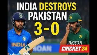 India DESTROYS Pakistan 3&ndash;0 | Cricket 24 Gameplay | Asia Cup 2025 Revenge 🏏🔥