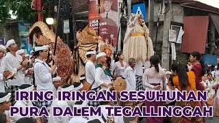 RITANJEKAN IDA SESUHUNAN PURA DALEM TEGALLINGGAH LUNGA RING PURA DIRENG