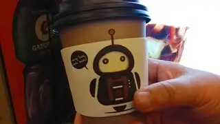 Coffeebot Freshly Brewed Coffee Vending Machine