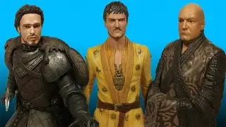 Dark Horse Game of Thrones Varys, Oberyn Martell, Robb Stark Figures Review