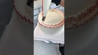 cake make how to decor cake #shorts