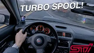 POV HEAVY MORNING FOG DRIVE IN MY 2004 SUBARU WRX STI! ASMR**