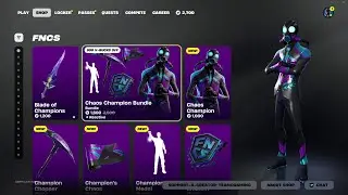 Набор &laquo;Чемпион Хаоса&raquo; от FNCS! 02.12.2025 Магазин предметов Fortnite
