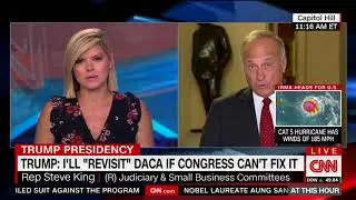Congressman Steve King tells CNN: 