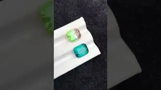 rainbow tourmaline gemstone natural