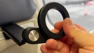 Airplane Travel HACK.. Magsafe Phone Mount