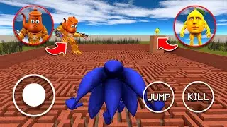 I became SONIC.exe vs SUPER TaTaTaSahur MonmonmonLemon Epic Battle in GMOD | Garry's Mod