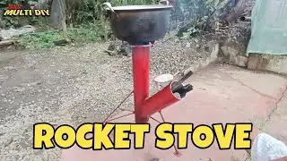Paano gumawa ng Rocket Stove o Pipe Stove.