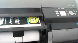 Canon imagePROGRAF iPF 8300 Speddtest Modus Hoch 600dpi Matt Premium okm2000 Bayreuth.AVI