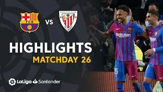 Resumen de FC Barcelona vs Athletic Club (4-0)