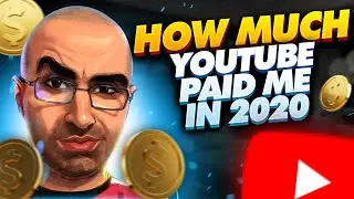 How Much Money I Made on YouTube in 2020