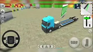 Trailer Truck Car Transporter Driving - Cargo Delivery Truck Parking Simulator 3D - Android GamePlay