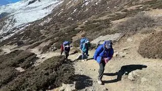Strong team from australia # discovery world trekking team #discovery ##mountains ##annapurnacircuit