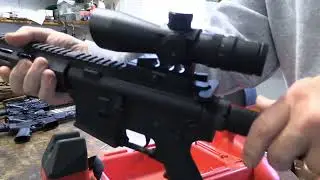 Mounting NcStar scope on budget AR 15 rifle