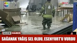 Sağanak yağış sel oldu, Esenyurt'u vurdu