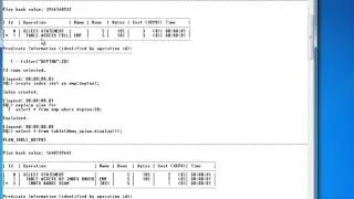 SQL: Explain Plan for knowing the Query performance