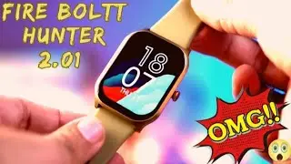 Fire Boltt Hunter 2.01 || Largest Display Smartwatch || Fire Boltt Hunter Unboxing & Review