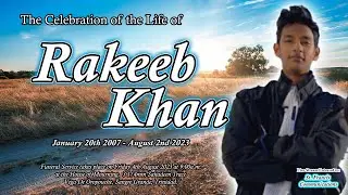 Funeral of Rakeeb Khan