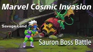 Savage Land (Sauron Boss Battle) | Marvel Cosmic Invasion