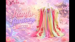 Decorate dolls | how to Create a Stunning China HANFU Dress for Phicen doll 1/6 ?