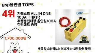 gsp올인원 돈 아깝지 않은 가성비 추천 상품 Top5