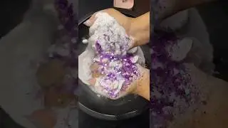 credit @nonyasmr #asmr #sand #relaxing #satisfyingvideo #shorts #glitter #glitterbombs #bakingsoda